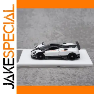 White Pagani Zonda 1:64 Scale Diecast Model