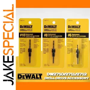 Dewalt Woodworking Drill Bits & Countersinks Set