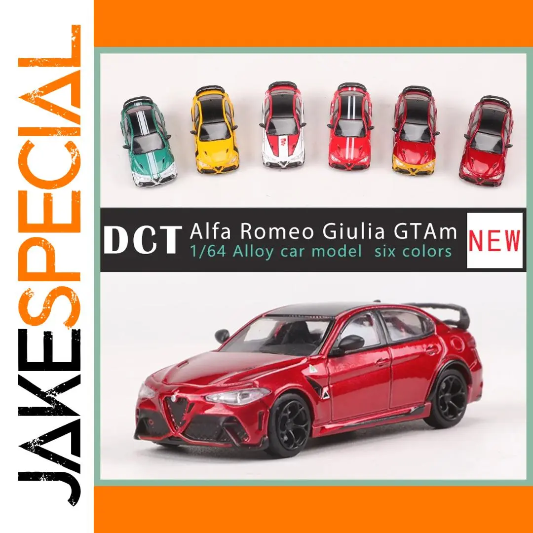 Alfa Romeo Giulia GTAm 1:64 Diecast Model 1 Alfa Romeo Giulia GTAm 1:64 Diecast Model