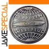 Vintage Weimar Zeppelin Pattern Coin Replica