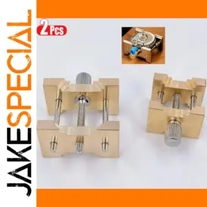 Brass Watch Movement Holder Set