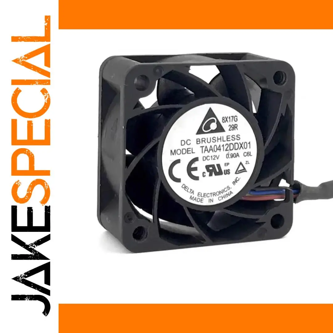 Compact 40x40x20mm Delta TAA0412DDX01 Cooling Fan 1 Compact 40x40x20mm Delta TAA0412DDX01 Cooling Fan
