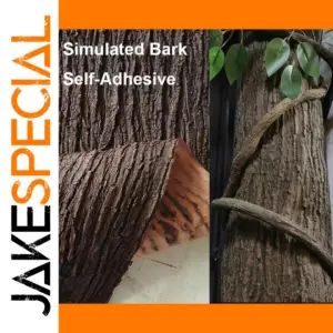 Realistic Self-Adhesive Tree Bark Cover