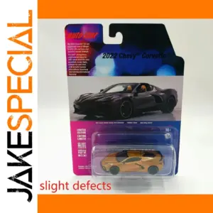 2022 Chevrolet Corvette 1/64 Diecast Model in Blue