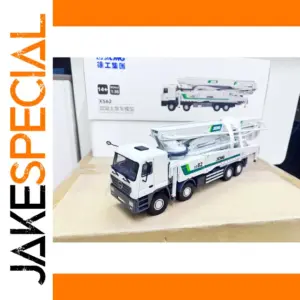 XCMG XS62 Concrete Pump Truck Model 1:35 Alloy Replica