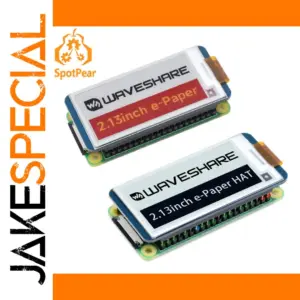 2.13-Inch e-Ink Display HAT for Projects