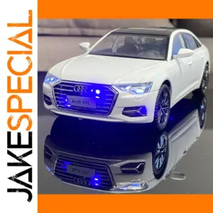 White 1:24 A6L Quattro Diecast Model