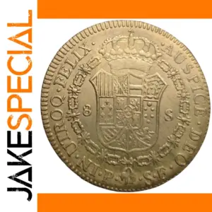 Colombian Gold Replica 8 Escudos Coin