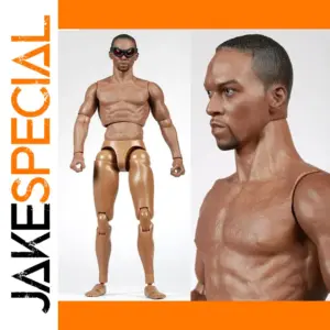 1/6 Scale Military Action Figure Body Black