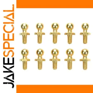 Gold M3 Ball Head Screws for RC Models