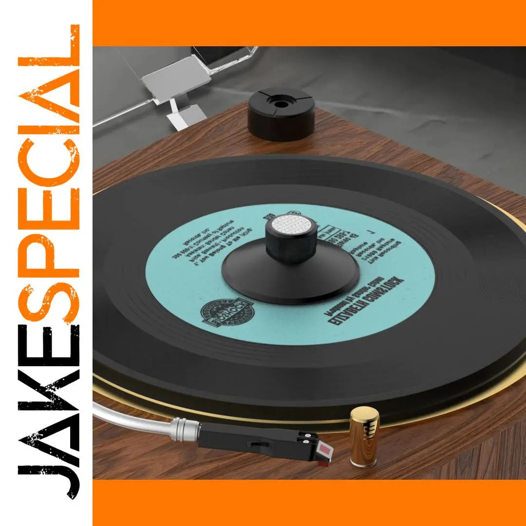 Carbon Fiber Record Stabilizer 130g for Turntables 1 Carbon Fiber Record Stabilizer 130g for Turntables