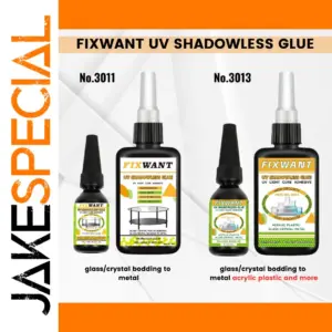 UV Shadowless Glue 10ml & 50ml for Glass & Metal