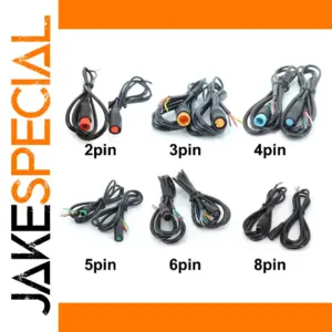 Waterproof M8 Connector Set for E-Bikes