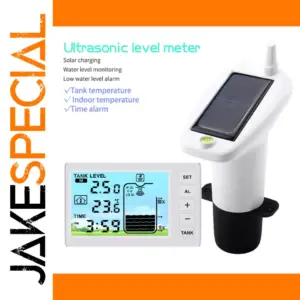 Wireless Ultrasonic Water Level Gauge with LCD Display