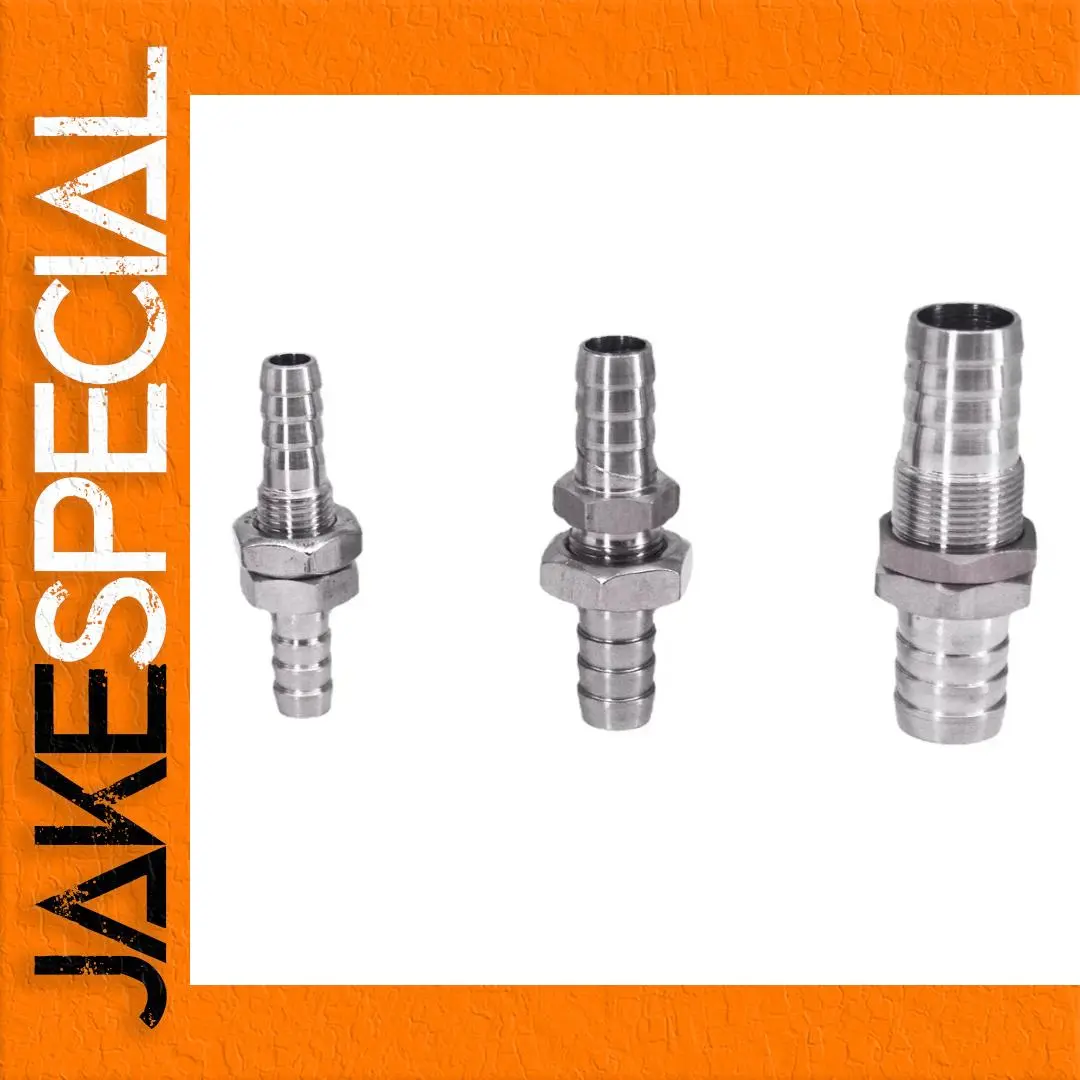 304 Stainless Steel Hose Fitting for High-Pressure Use 1 304 Stainless Steel Hose Fitting for High-Pressure Use