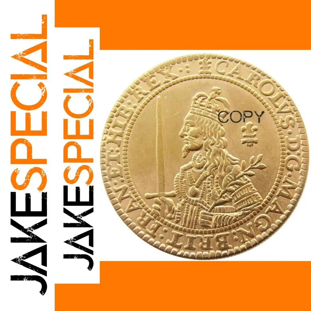 Vintage King Charles I Medal from 1840 1 Vintage King Charles I Medal from 1840