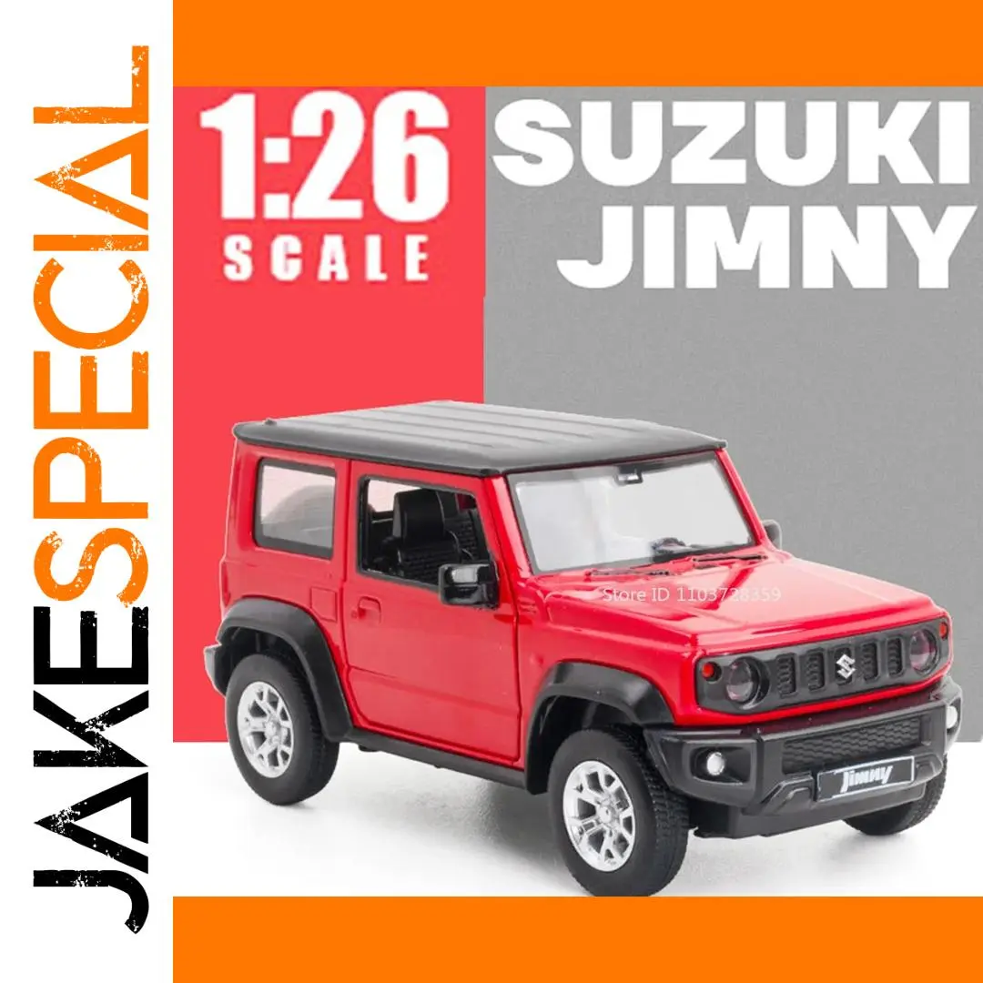 Suzuki Jimny 2018 Diecast Model, 1:26 Scale 1 Suzuki Jimny 2018 Diecast Model, 1:26 Scale