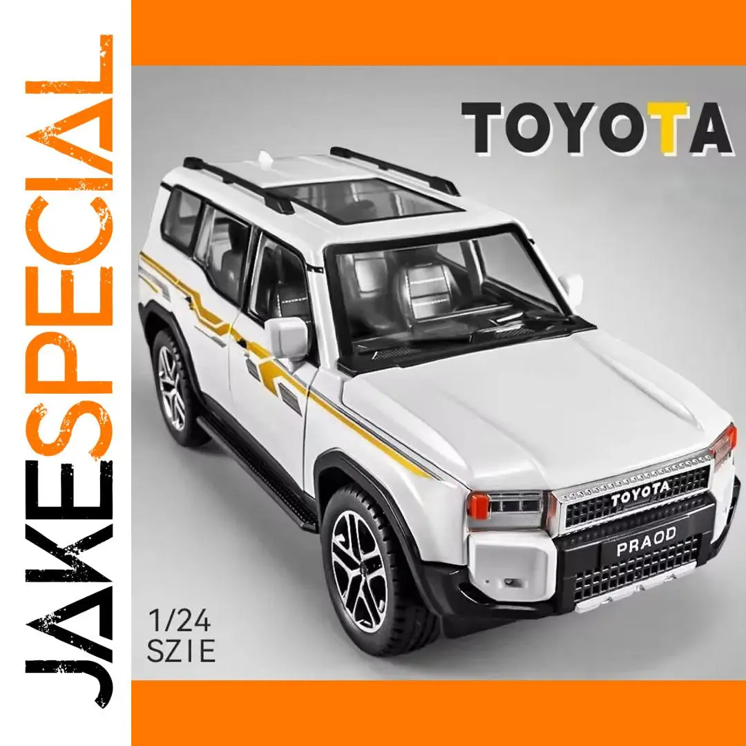 1/24 Scale Toyota PRADO Land Cruiser Diecast Model 1 1/24 Scale Toyota PRADO Land Cruiser Diecast Model