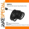 20-Piece Rubber Drive Belt Set for Audio-Video Devices
