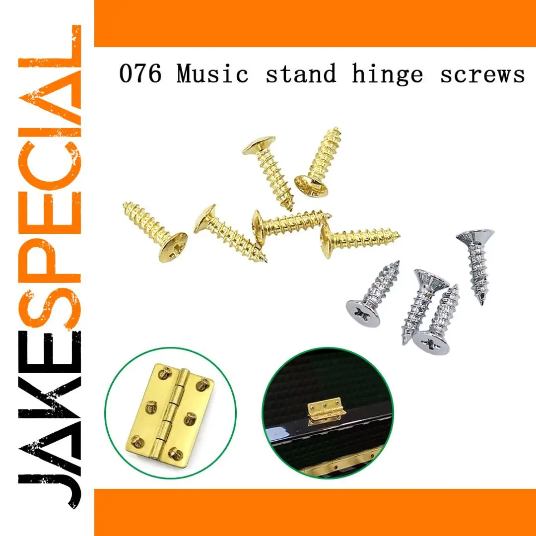 076 Music Stand Hinge Screw Set for Pianos 1 076 Music Stand Hinge Screw Set for Pianos