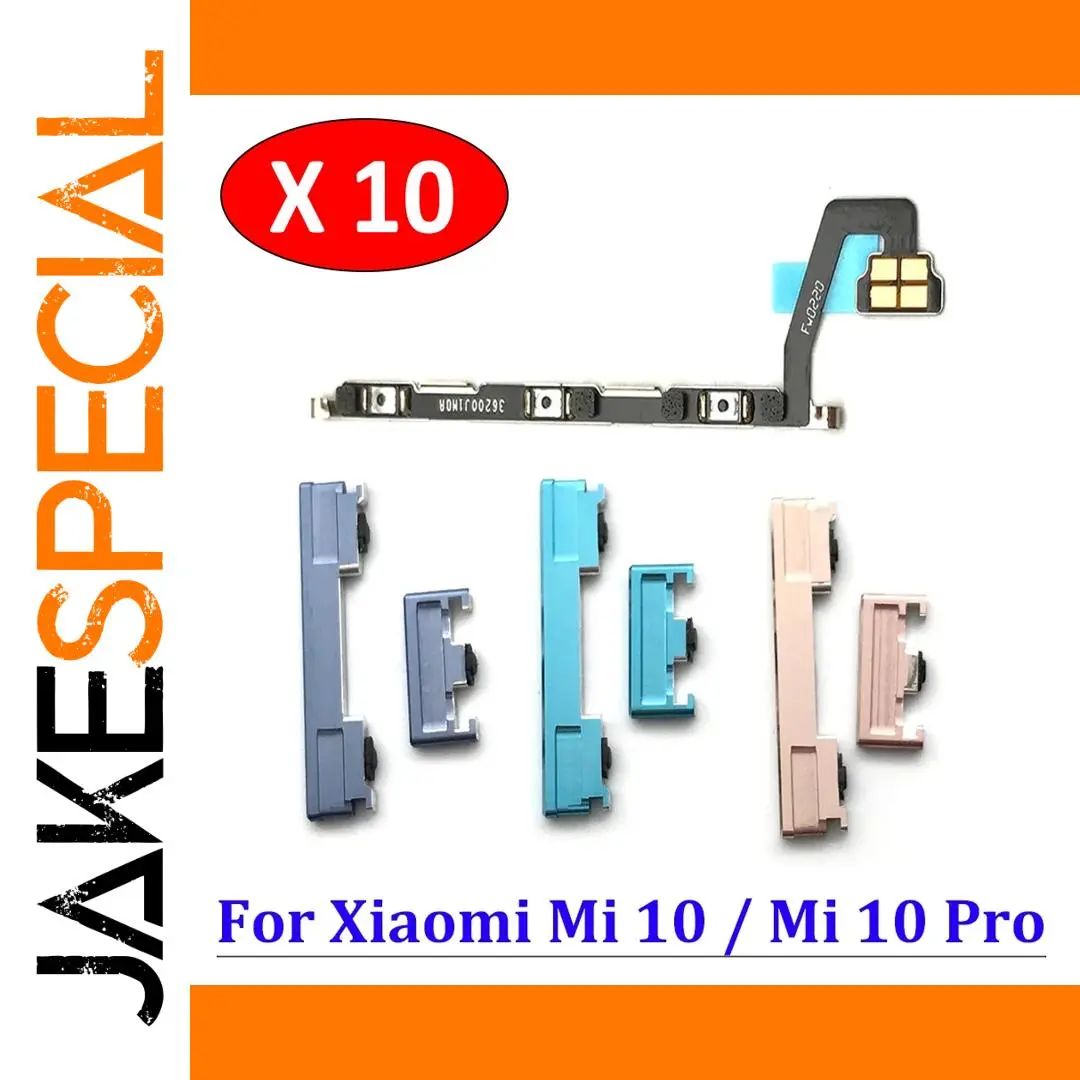 Xiaomi Mi 10/Pro Replacement Side Keys Set 1 Xiaomi Mi 10/Pro Replacement Side Keys Set