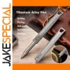 Titanium Tactical Pen with Multi-Tools