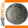 Vintage US 1802 Draped Bust Coin Replica