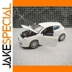 White 1:24 Scale Alfa Romeo MiTo SUV Model