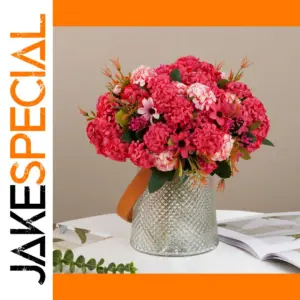 Artificial Flower Bouquet - 39 cm, Multiple Colors