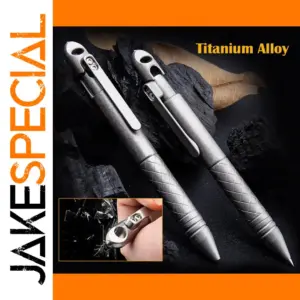 Titanium Tactical Pen with Glass Breaker