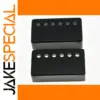 Black LP Humbucker Pickup Covers Set