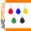 Colorful RFID Keychains Set for Easy ID