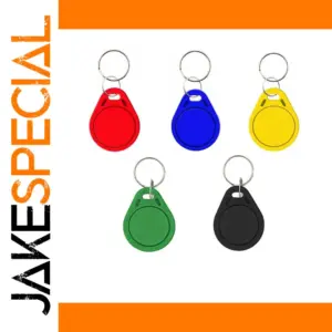 Colorful RFID Keychains Set for Easy ID