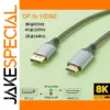 DisplayPort to HDMI 8K 1.8m Cable