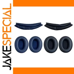 Sony WH-XB910N Replacement Earpads in Black and Blue