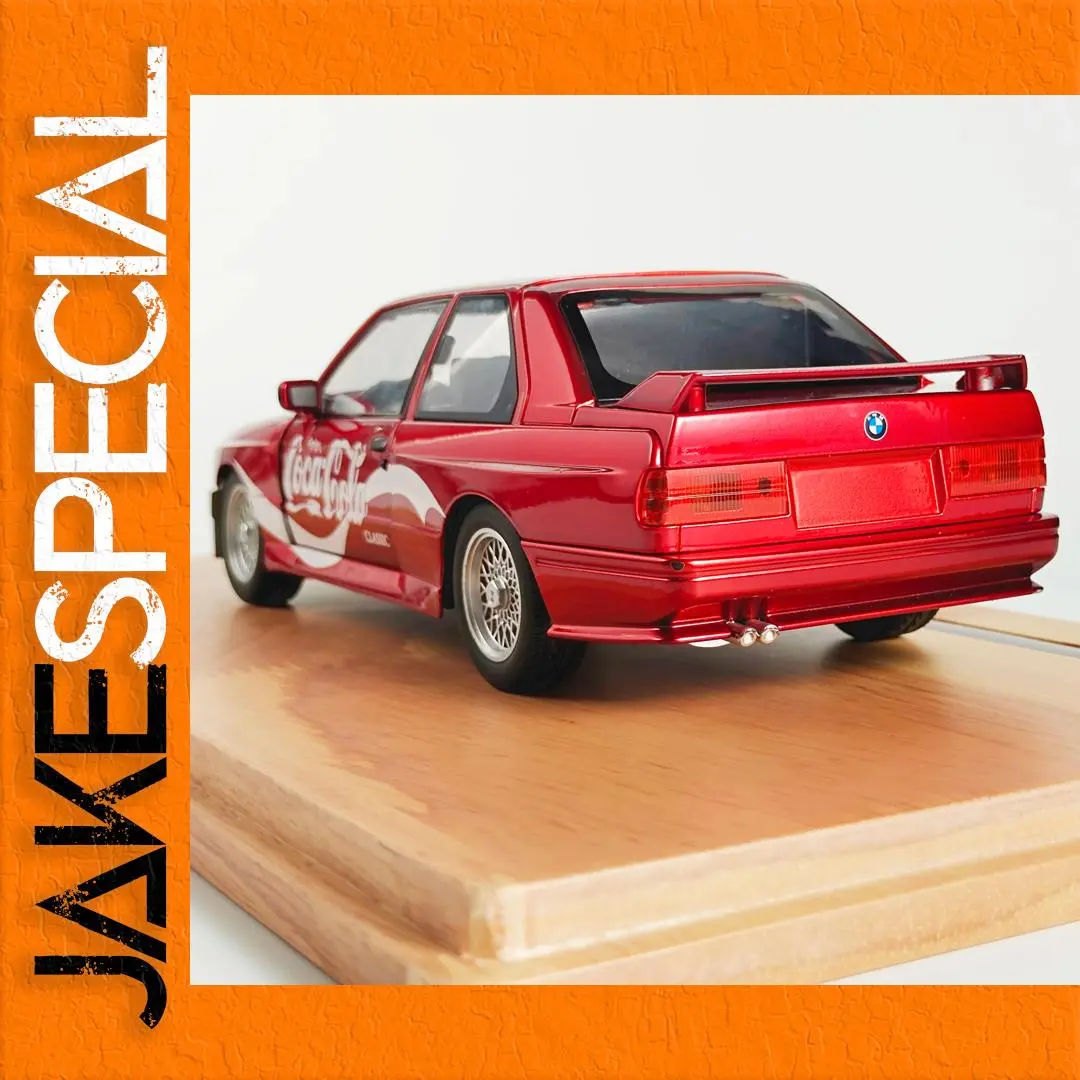 Vibrant 1:24 Coca Cola BMW M3 E30 Diecast Model 1 Vibrant 1:24 Coca Cola BMW M3 E30 Diecast Model