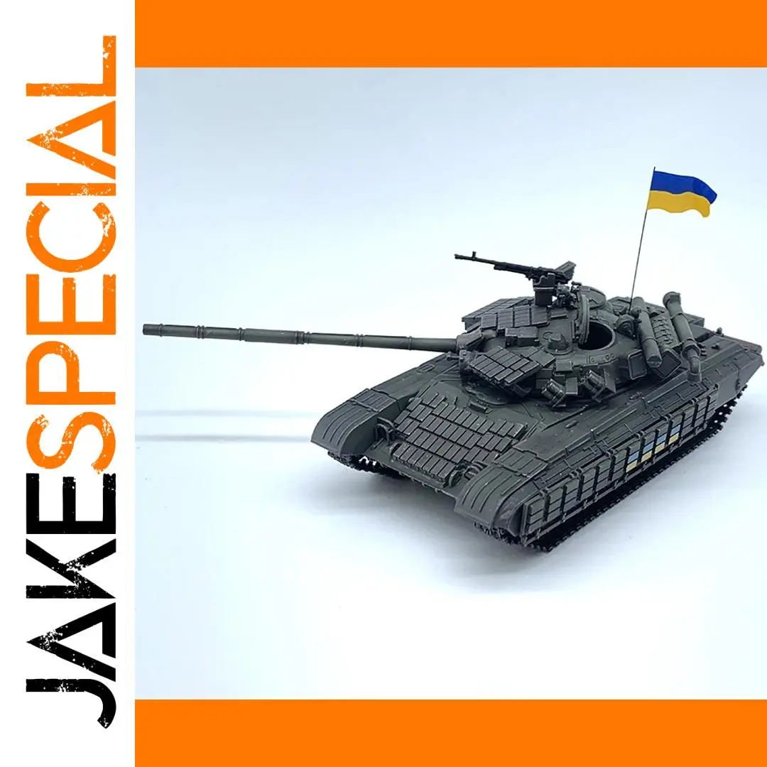 Ukrainian T-64BV Tank Model 1:72 PVC 1 Ukrainian T-64BV Tank Model 1:72 PVC