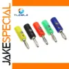 Vibrant 5-Piece Banana Plug Connector Set
