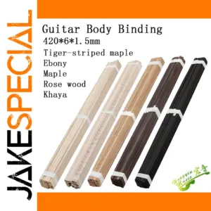 Wooden Guitar Binding Strips Set for Luthiers