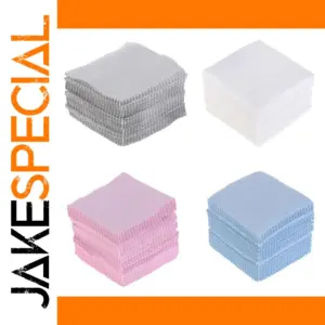 Colorful Jewelry Polishing Cloths Set (8cm x 8cm)