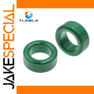 Green Magnetic Rings Set for Electronics