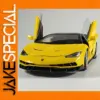 Vibrant Yellow Lamborghini Centenario Model