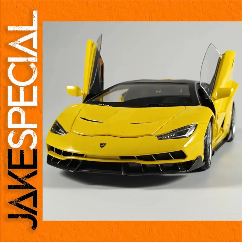 The Vibrant Yellow Lamborghini Centenario Model: A Collector's Dream 1 0c72a44b8be64d4ab38a814b product image