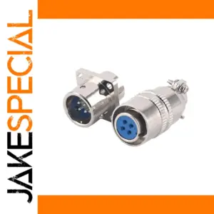 XS12 Connector with 2-7 Pin Options