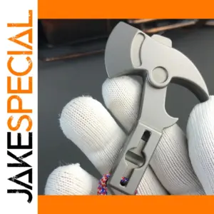 Mini Titanium Tactical Axe for Outdoors