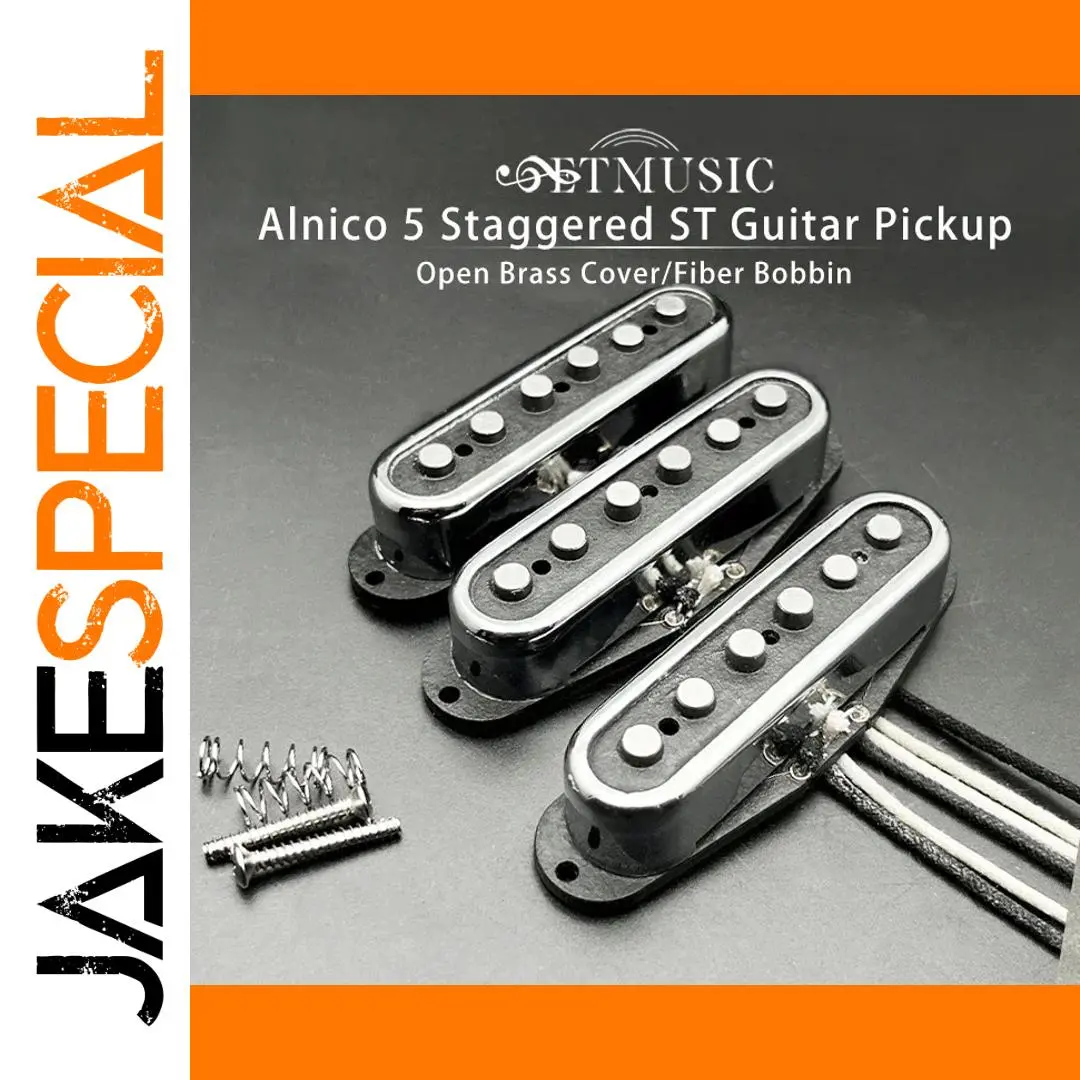Alnico 5 ST Style Electric Guitar Pickups Set 1 Alnico 5 ST Style Electric Guitar Pickups Set