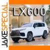 White Lexus LX600 1:24 Scale Model