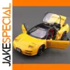 Vibrant Yellow Honda Acura NSX MK1 diecast model