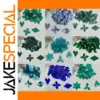 Vibrant Glass Mosaic Tile Set, 50g Assorted Colors