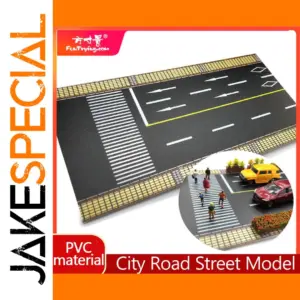 Urban City Scene Miniature Sidewalk Model 160x320mm